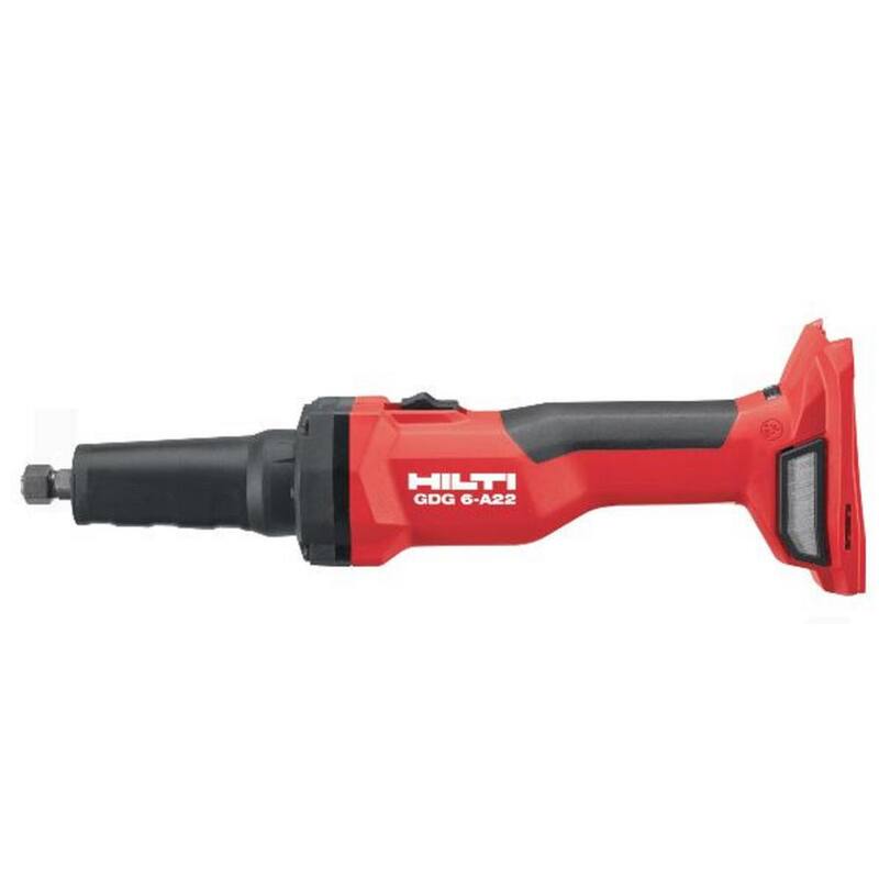 Amoladora de troqueles Hilti GDG 6 sin escobillas inalámbrica de 22 voltios con velocidad variable (solo la herramienta) - 2257601