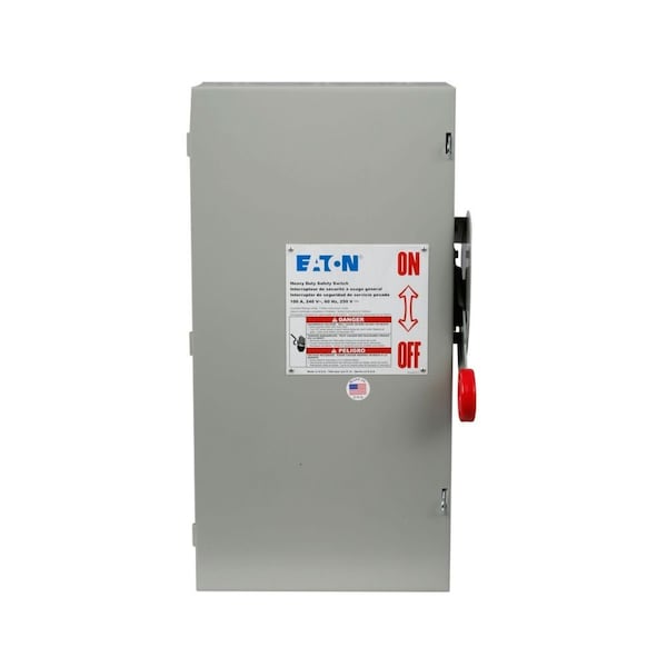 Interruptor de seguridad Eaton resistente sin fusible - DH263UGK