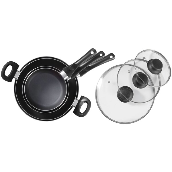 Starfrit Starbasix 7-Piece Aluminum Cookware Set - 034464-001-0000