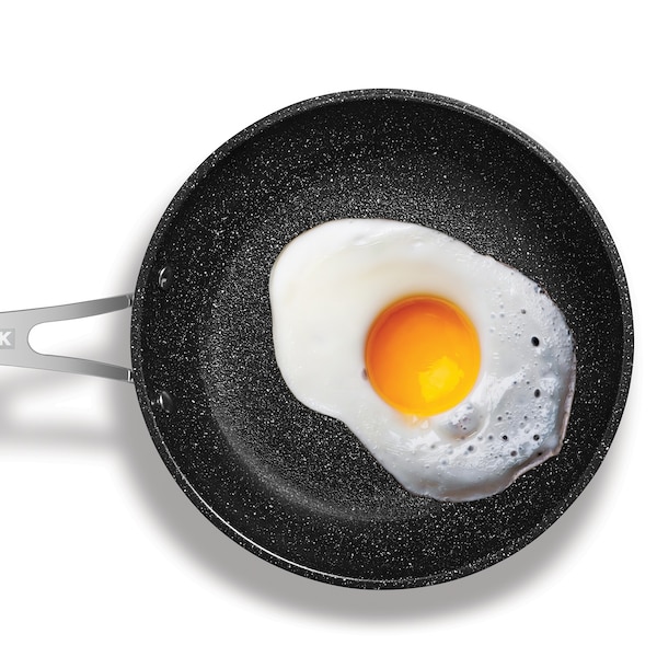 Starfrit Stainless Steel Non-Stick Fry Pan with Stainless Steel Handle, 10In - 030201-004-0000