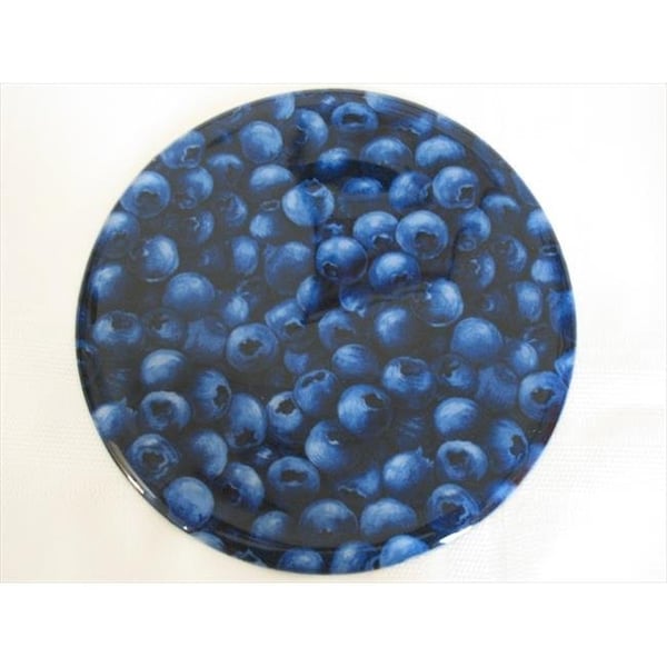 Andreas Andreas JO-927 Blueberry Round Silicone Mat Jar Opener - Pack of 3 trivets - JO-927