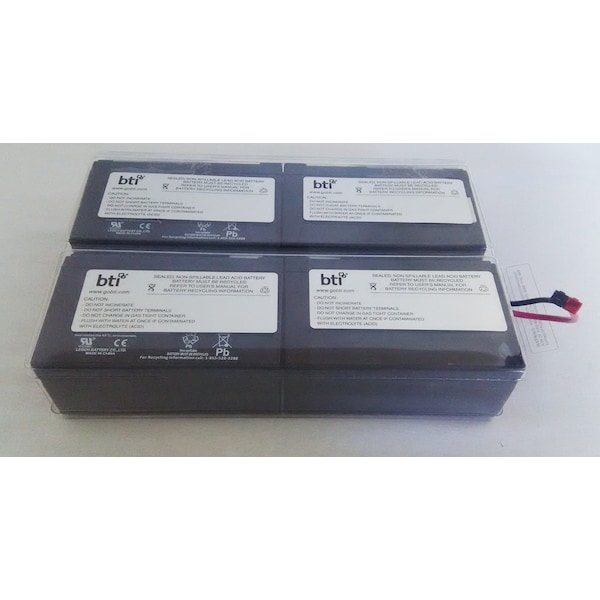 Battery Technology Replacement Maintenance-Free, Sealed Lead Acid Ups Battery Kit For - RBC94-2U-BTI