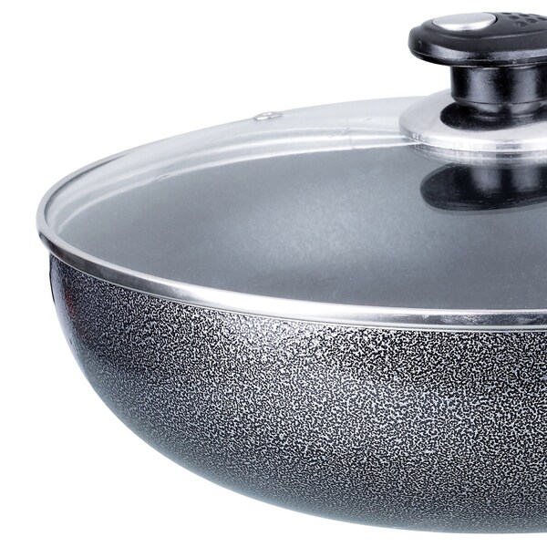 Brentwood Appliances Nonstick Aluminum Wok with Lid (10") - BWL-406