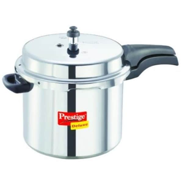 Prestige Prestige PRDAL7.5 Deluxe Aluminum Pressure Cooker - 7.5 Litres - PRDAL7.5