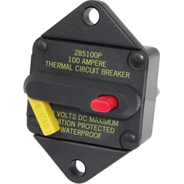Blue Sea Systems Circuit Breaker, 285 Series, 25A, Not Rated, 3kA at 48V - 7080