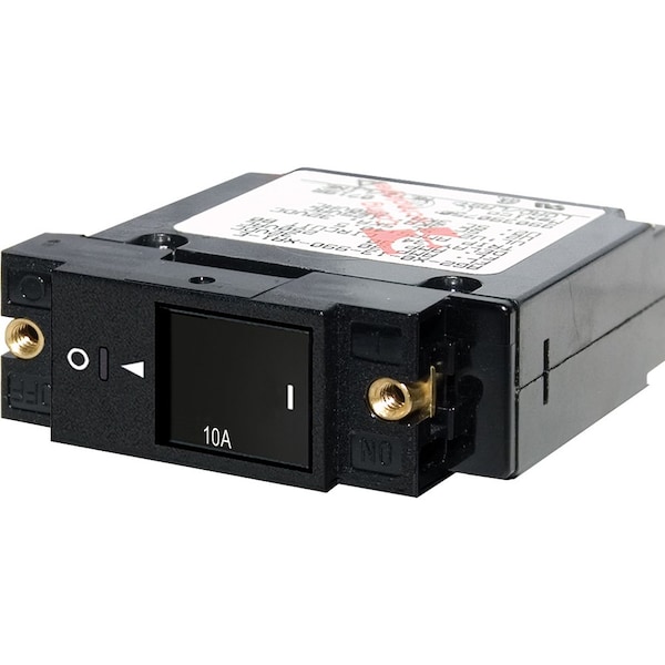 Blue Sea Systems Circuit Breaker, A Series, 10A, 1 Pole, 240V AC, 5kA at 32V DC - 7427