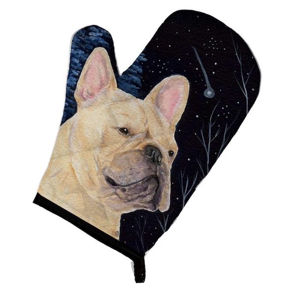 Carolines Treasures Starry Night French Bulldog Oven Mitt - SS8441OVMT