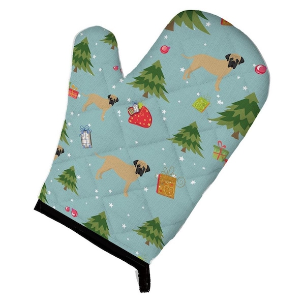 Carolines Treasures Christmas Bullmastiff Oven Mitt - BB4918OVMT