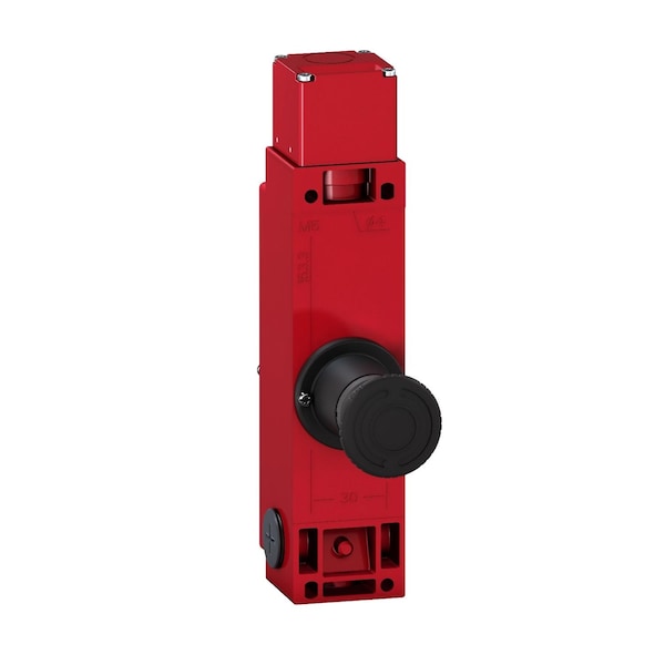 Interruptor de seguridad fusible de metal Telemecanique Sensors XCSLF - 2 NC + 4 NO-s, 24V, 1NC / 2NO, 0.55 A @ 24V CC, 0.75 A @ 240V CA - XCSLF3535412