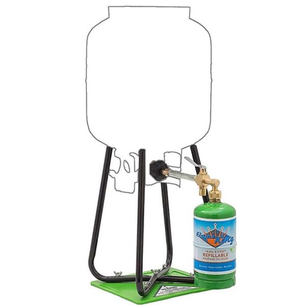 Eat-In Olicamp Refill Propane Kit, Refill Valve & 1 Litre Canister - EA3577725