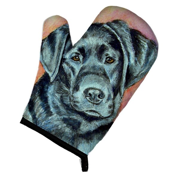 Carolines Treasures Black Labrador Oven Mitt - 7177OVMT