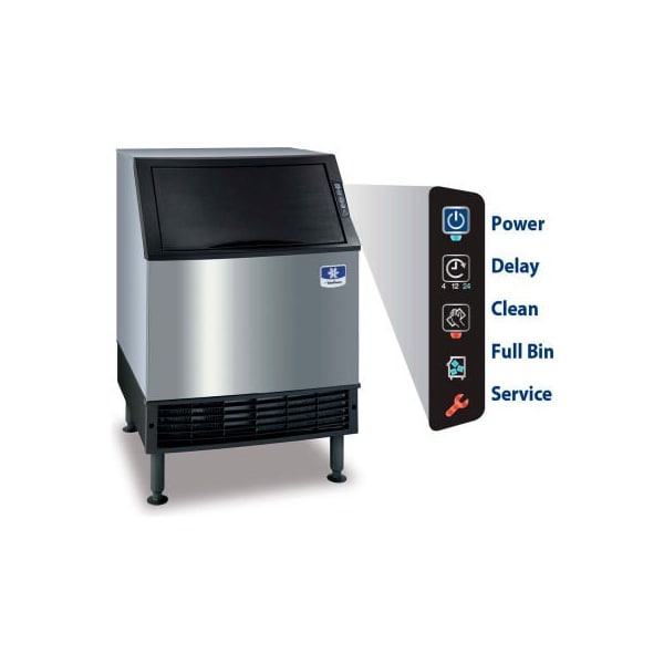 Manitowoc Ice URF-0140 NEO Undercounter Ice Maker, Air-Cooled, Self Contained, Regular Cube - URF-0140A