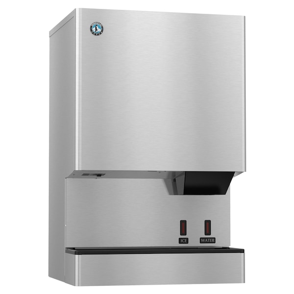 Hoshizaki America Cubelet Icemaker, Water-cooled, Hands Free Dispenser, Built in Storage Bin,  - DCM-500BWH-OS