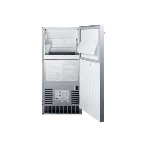 Summit Appliance Div. Summit Icemaker W/ Gravity Drain Outdoor/Indoor - BIM68OSGDR