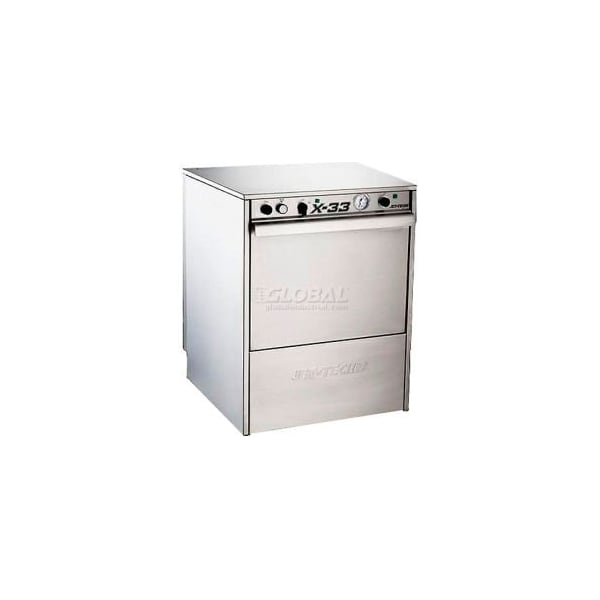 Mvp Group Corporation Jet-Tech Undercounter Low Temp Dishwasher, 115V - X-33