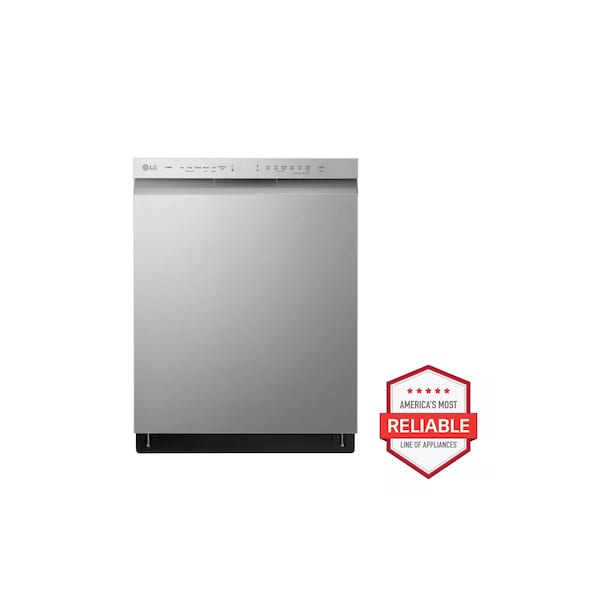 Almo 24-inch Front Control QuadWash Dishwasher with Pocket Handle and ADA Compliance - ADFD5448AT