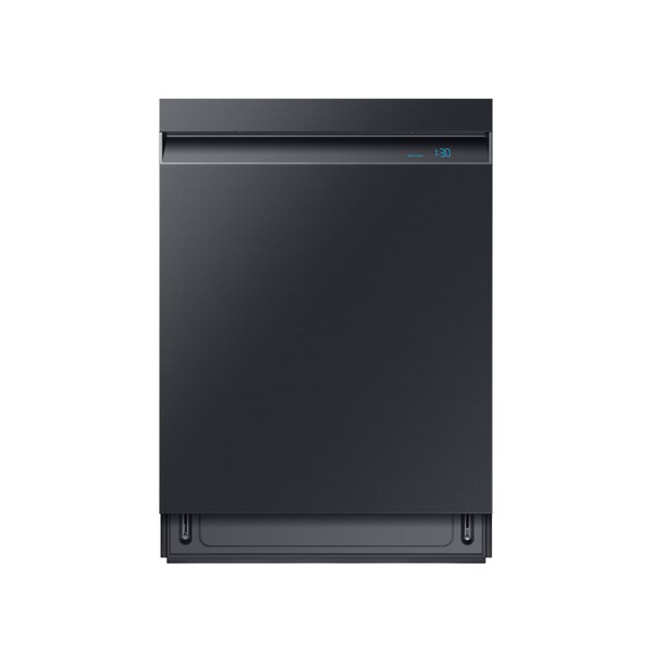 Almo Energy Star Rated Smart Linear Wash 39dBA Dishwasher with AquaBlast in Black Stainless Steel - DW80R9950UG