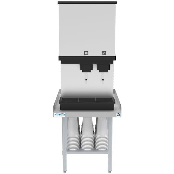 Koolmore 16 Gauge Stainless Steel Commercial Equipment Stand - 30 x 24 Heavy Duty Griddle Stand w/Undershelf - EQT-163024