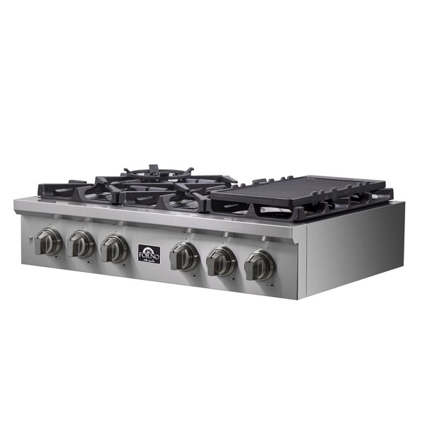 Forno SPEZIA ALTA QUALITA 36In. PRO-STYLE GAS RANGETOP - FCTGS5751-36