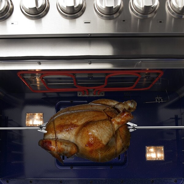 Forno Capriasca Titanium Professional 30In. Freestanding Dual Fuel Range - FFSGS6187-30