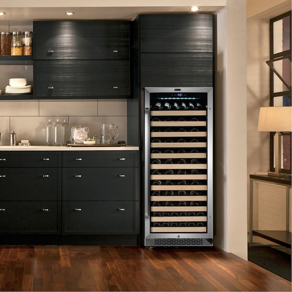 Whynter Built-in Stainless Steel Compressor Wine Refrigerator - BWR-1002SD