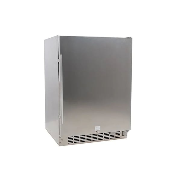 Edgestar 24 Inch Wide 142 Can BuiltIn Outdoor Beverage Cooler with Optional Casters - CBR1501SSOD