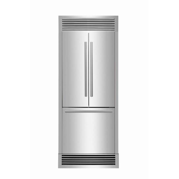 Forno No Frost French Door Refrigerator Stainless Steel w/Ice Maker - FFFFD1974-35SG