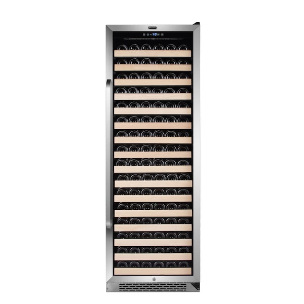 Whynter Built-in Stainless Steel Compressor Wine Refrigerator - BWR-1662SD
