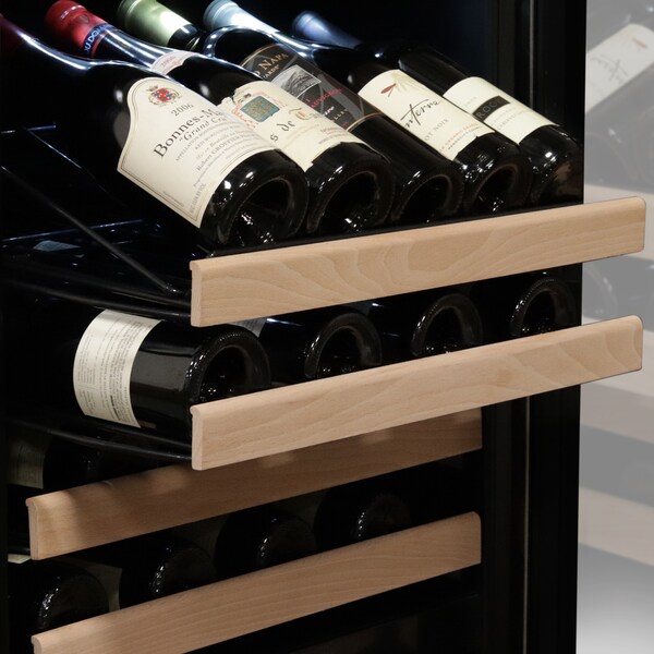 Whynter Built-in Stainless Steel Compressor Wine Refrigerator - BWR-1662SD