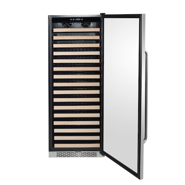 Whynter Built-in Stainless Steel Compressor Wine Refrigerator - BWR-1662SD