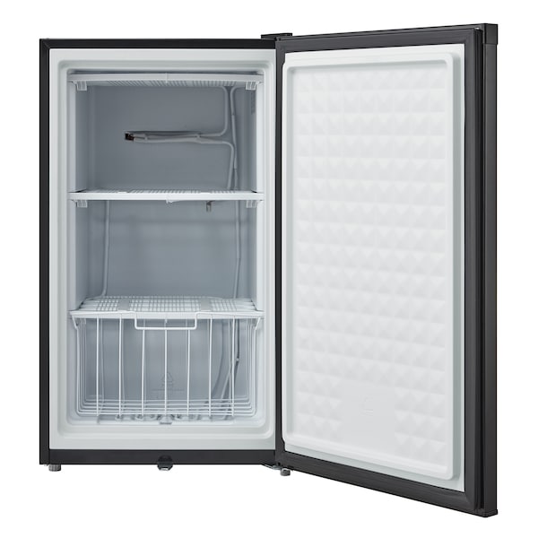 Whynter 3.0 cu. ft. Energy Star Upright Freezer with Lock, Stainless Steel - CUF-301SS
