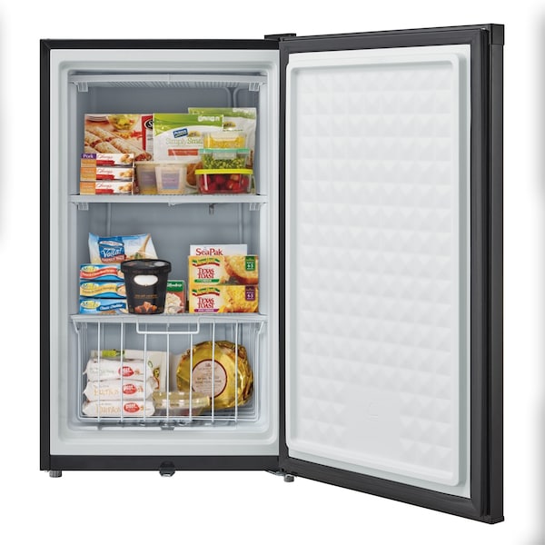 Whynter 3.0 cu. ft. Energy Star Upright Freezer with Lock, Stainless Steel - CUF-301SS