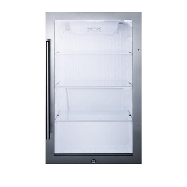 Summit Appliance Summit Appliance SPR489OS Shallow Depth Indoor & Outdoor Beverage Cooler - SPR489OS