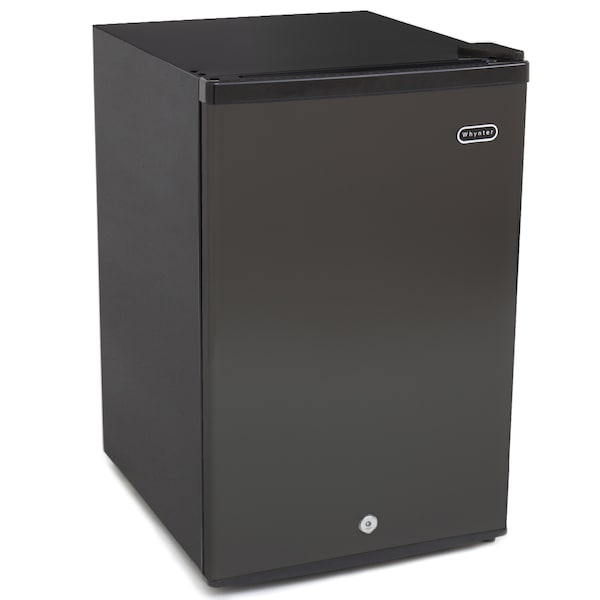 Whynter 3.0 cu. ft. Energy Star Upright Freezer with Lock, Black - CUF-301BK