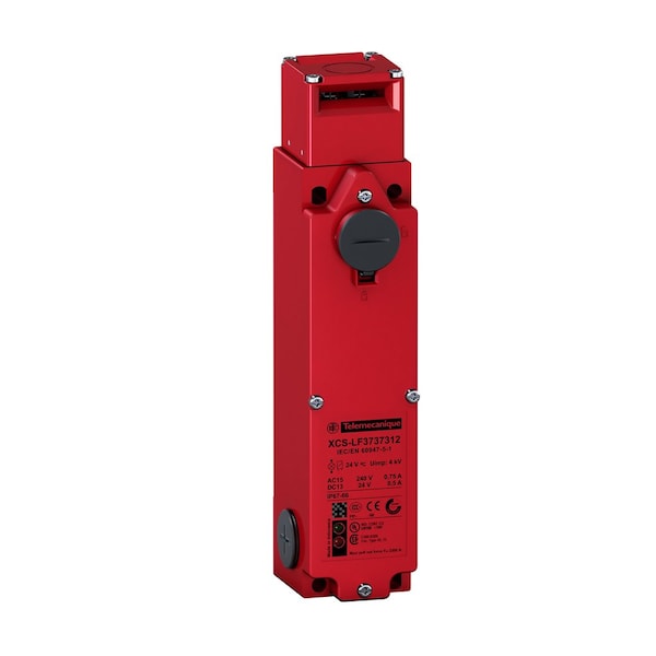 Interruptor de seguridad fusible Telemecanique Sensors, 24V, 1NC/1NO, 0.55 A @ 24V DC, 0.75 A @ 240V AC - XCSLF2525312