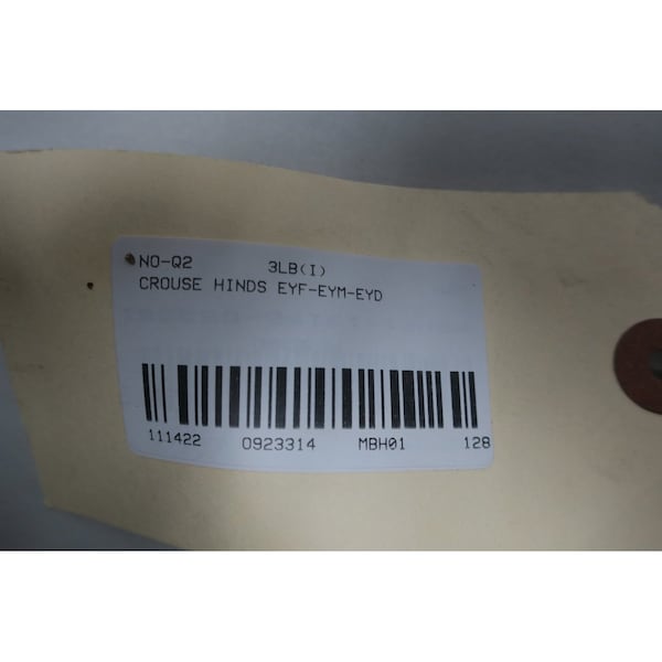 Crouse Hinds SEALING FITTING 1-1/2IN CONDUIT OUTLET BODIES AND BOX - EYF-EYM-EYD