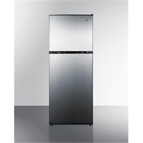 Summit Appliance Summit Appliance CP972SS 22 in. Freestanding Top Freezer Refrigerator; Black - CP972SS