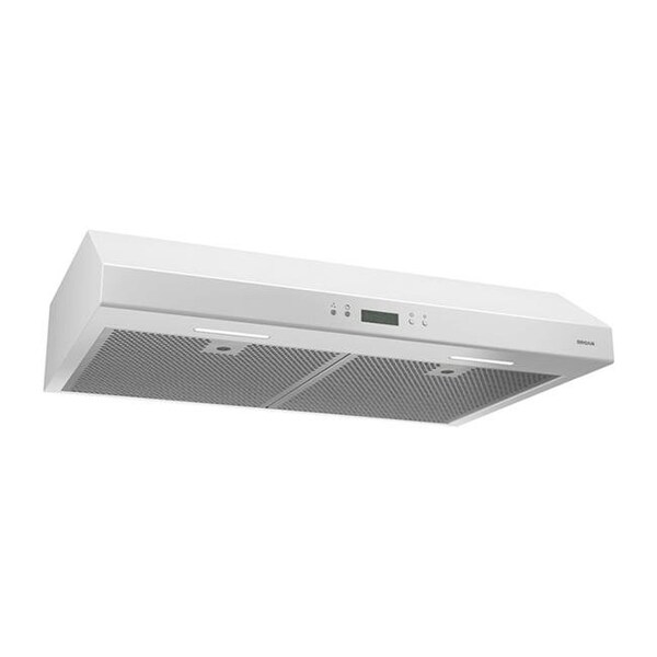 Broan-Nutone Broan-Nutone BCDJ130WH 30 in. 400 CFM Glacier Range Hood; White - BCDJ130WH