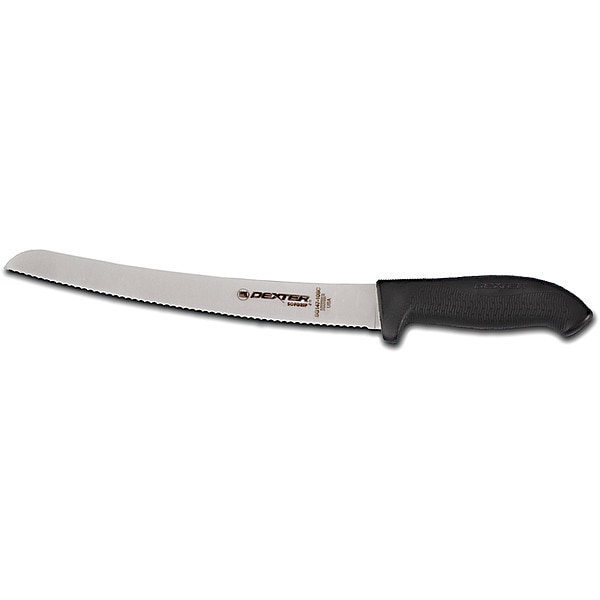 Dexter Russell Scalloped Bread Knife Black Handle 10 In - 24383B