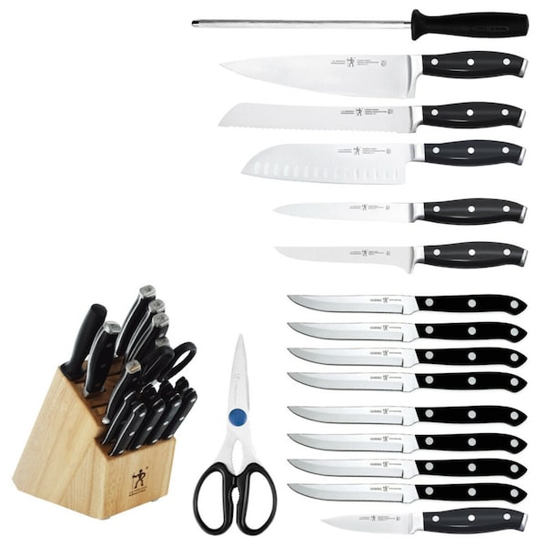 J.A. Henckels International Knife Block Set, Forged Premio, 17pc - 16935-017