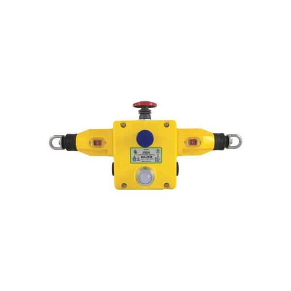 Interruptores de seguridad Idem USA IDEM GLHD con cordón de tracción y LED, 4NC 2NO, de fundición - 141030A