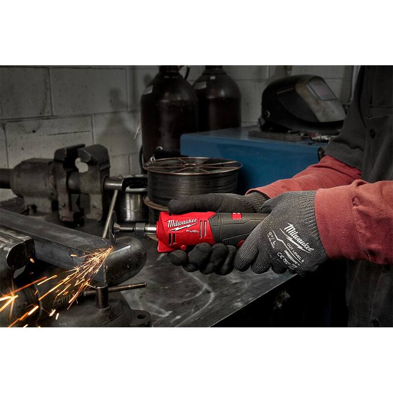 Milwaukee M12 FUEL 12V Lithium-Ion 1/4 in. Kit de esmeriladora recta inalámbrica con herramienta multiusos oscilante M12 - 2486-22-2426-20