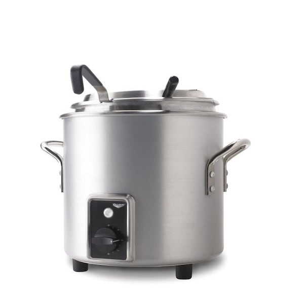 Vollrath Co Vollrath® Retro Stock Pot Kettle Rethermalizer, 7217210, 11 Quart, Natural Finish - 7217210