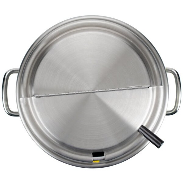 Vollrath Co Vollrath® Retro Stock Pot Kettle Rethermalizer, 7217210, 11 Quart, Natural Finish - 7217210