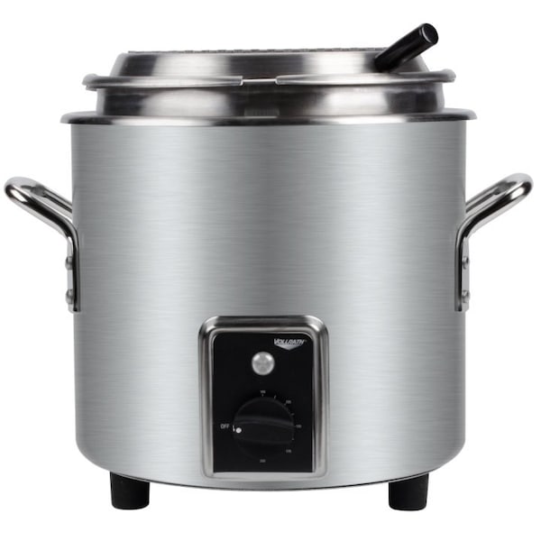 Vollrath Co Vollrath® Retro Stock Pot Kettle Rethermalizer, 7217210, 11 Quart, Natural Finish - 7217210