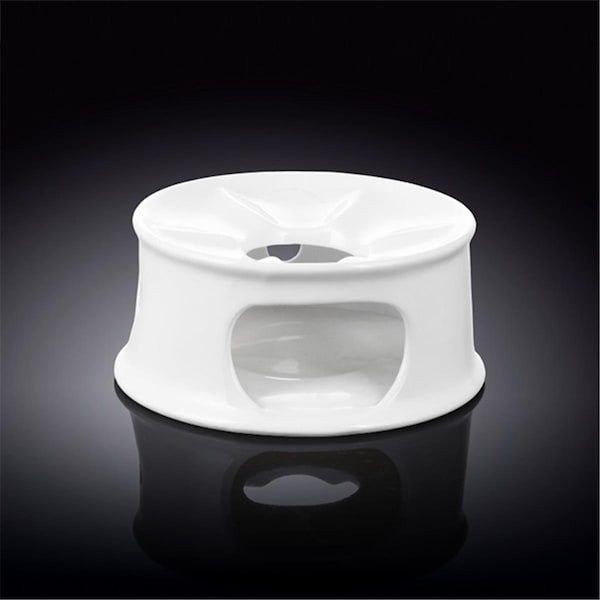 Wilmax 996006 5 in. Warming Stand, White - Pack of 24 - WL-996006 / A
