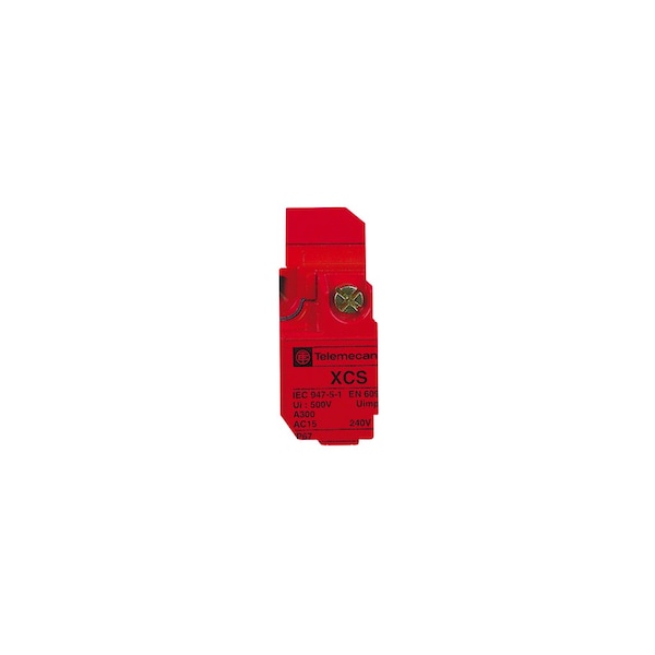 Interruptor de seguridad fusible Telemecanique Sensors, 3NC, 6 A @ 120V AC, 3 A @ 240V AC, 0.55 A @ 125V DC, 0.27 A @ 250V DC - XCSA802.