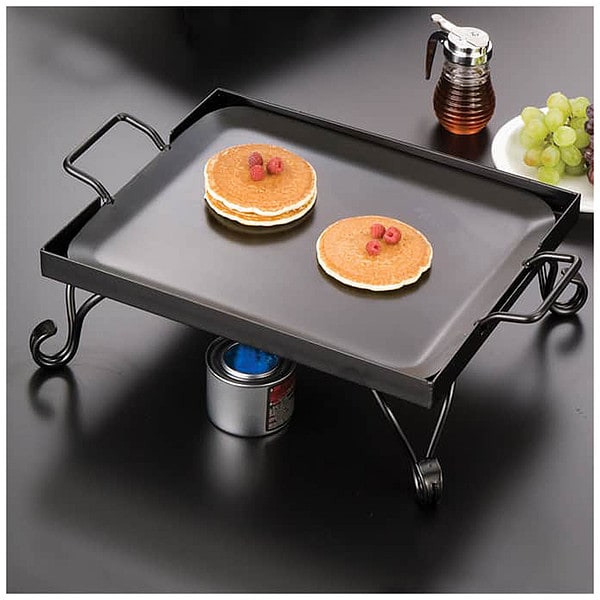 American Metalcraft Griddle w/Stand, Half Size - GS16