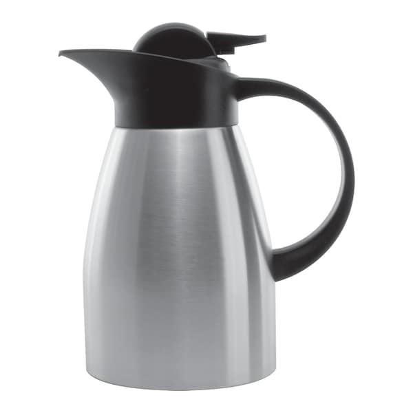 Service Ideas Stainless Touch Server, Vacuum insulated, 1L, Stainless Steel - KVP1000