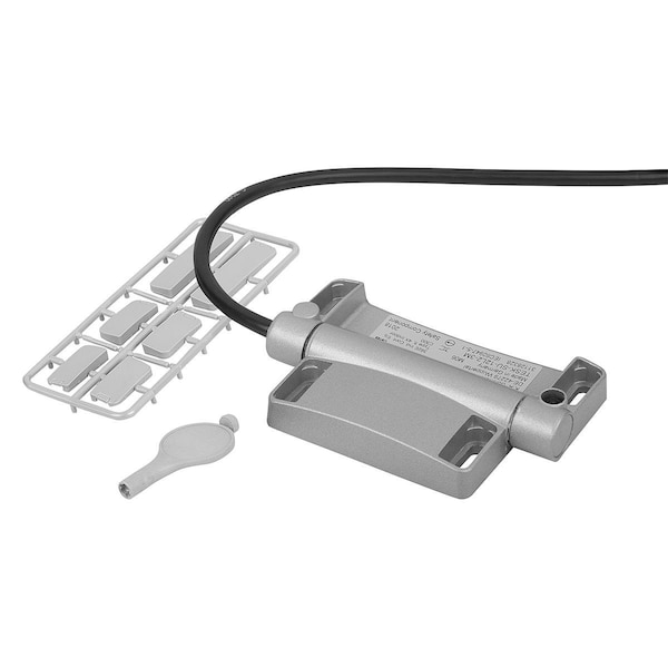 Interruptor de bisagra de seguridad Kipp 78X116, Forma:B, Zinc, Comp: Plástico, 1C / 2O - K1499.781162122.